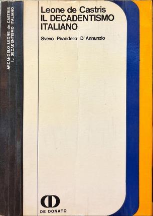 Decadentismo italiano de - di,