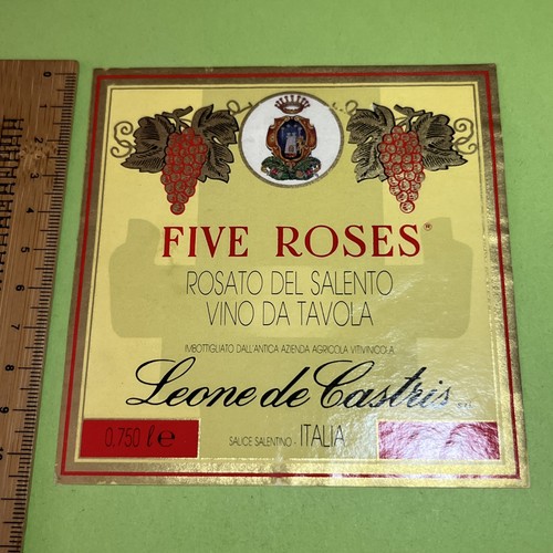 Five roses rosato del - five,